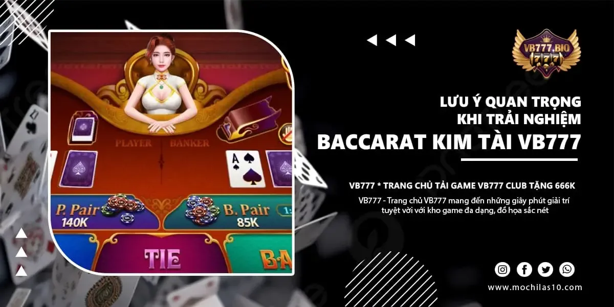 Baccarat Kim Tài VB777