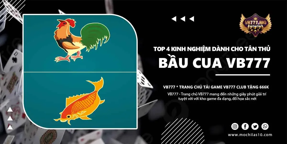 bầu cua Vb777 nằm trên giao diện chính của cổng game