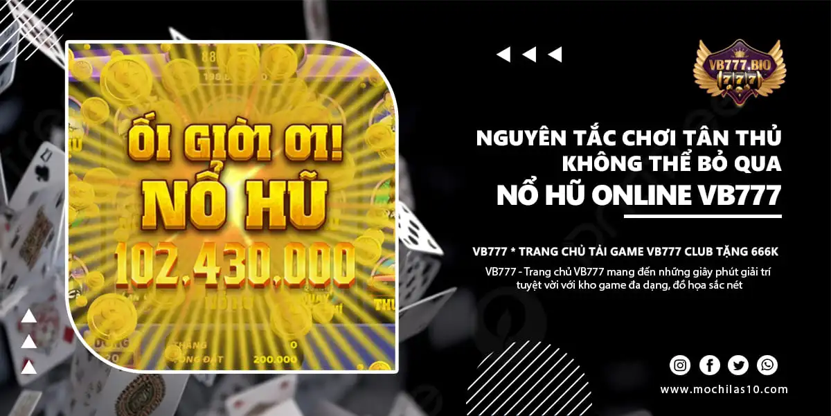 luật chơi nổ hũ online