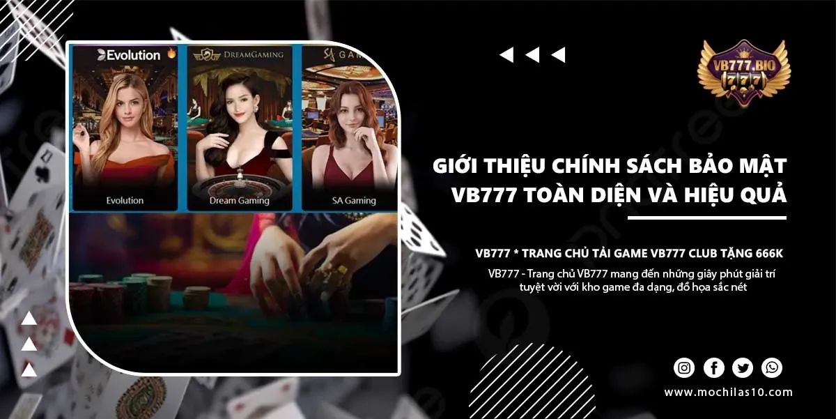 chính sách bảo mật vb777 là gì