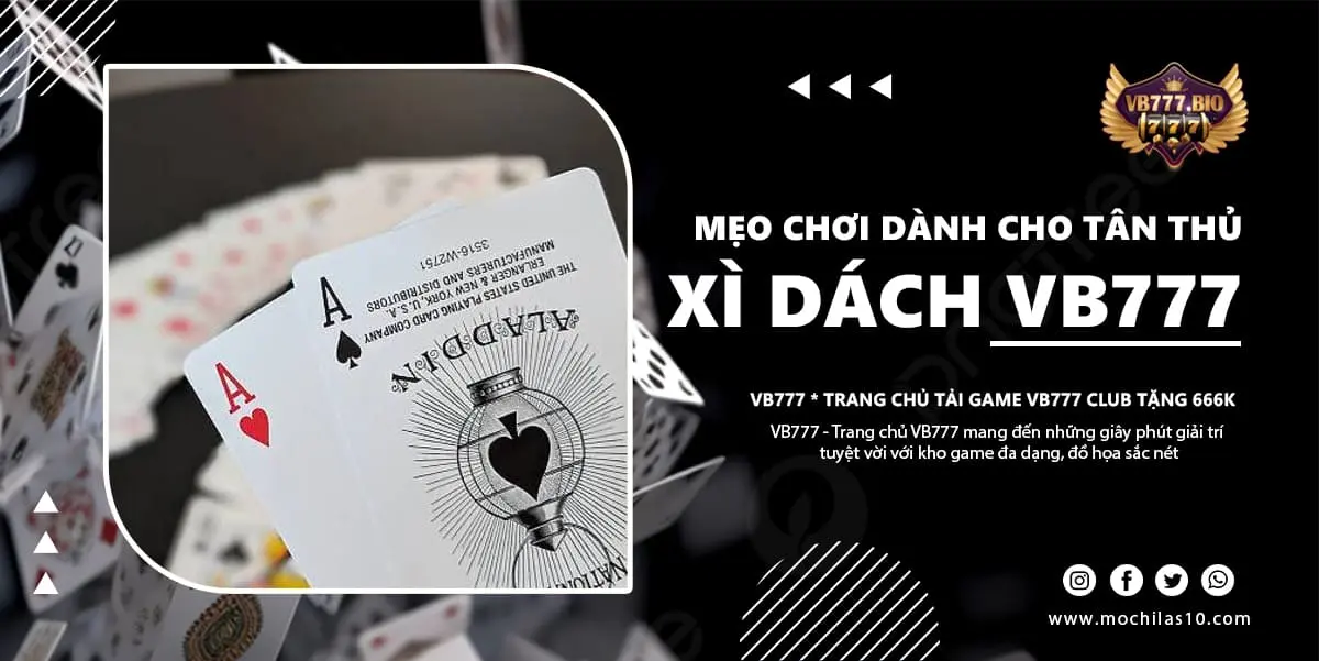 giải thích luật chơi xì dách tại cổng game vb777