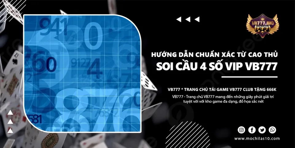 Soi cầu 4 số vip VB777